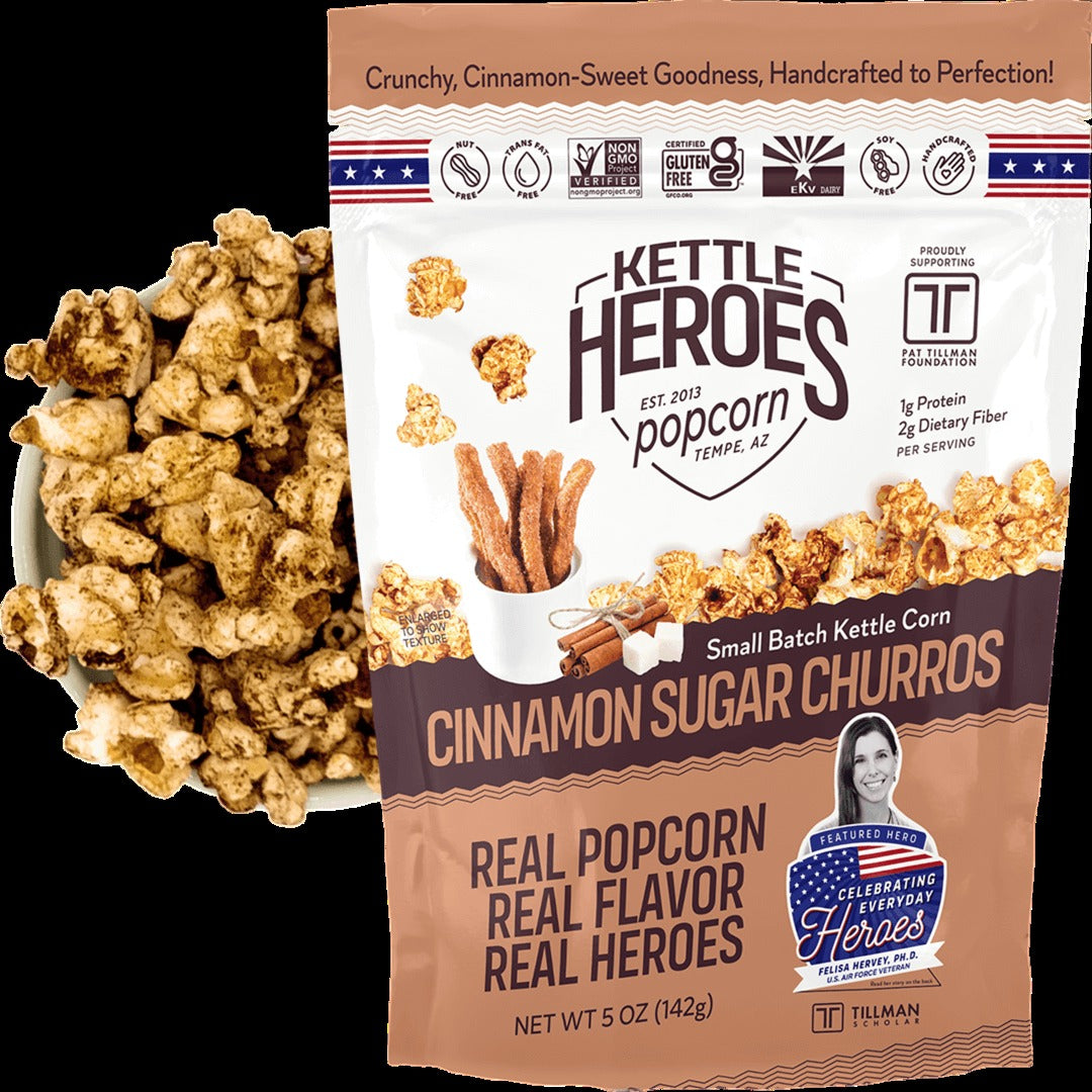 Cinnamon Sugar Churro Kettle Corn