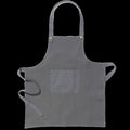 Organic Cotton Waffle Weave Apron - Grey