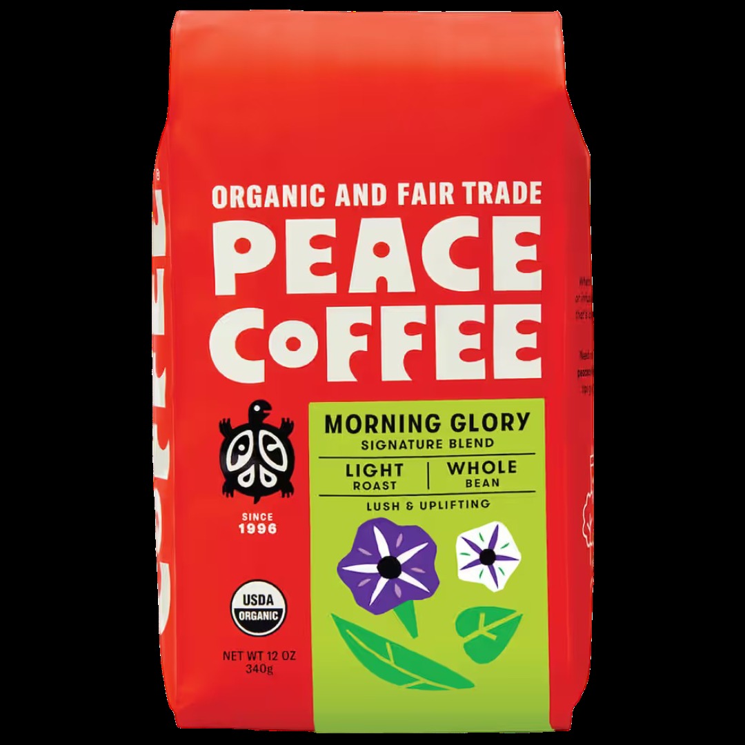 Organic Whole Bean Morning Glory Light Roast Coffee