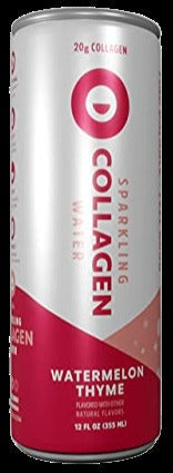 Watermelon Thyme Infused Collagen Water (12 Pack)