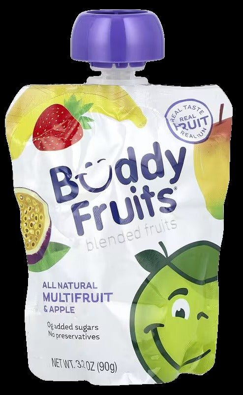 Original Apple & Multifruit Fruit Pouch (18 Pack)