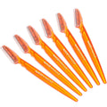 6-Pack Dermaplaning Razors Set - Orange