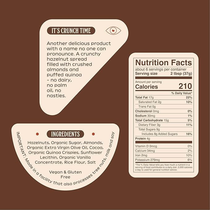 Crunchy Hazelnut Spread
