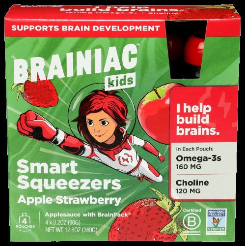 Strawberry Applesauce 4Pk