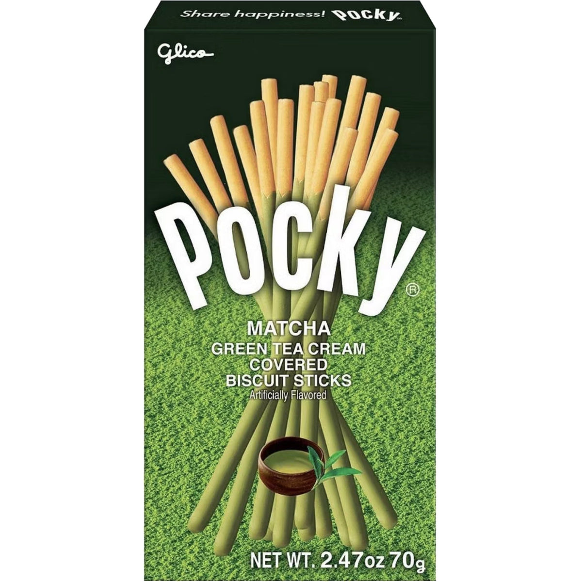 Pocky Matcha Green Tea Cream Cookie