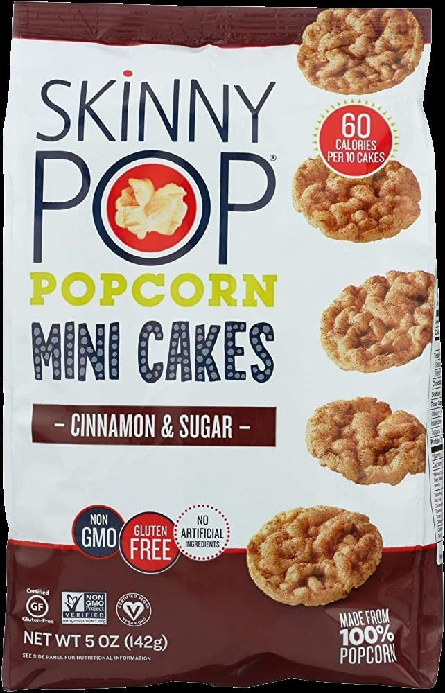 Cinnamon And Sugar Mini Popcorn Cakes