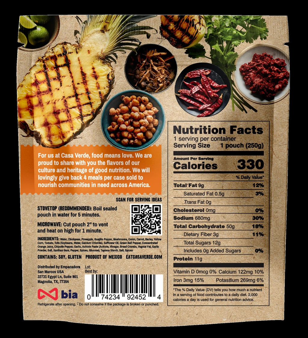 Garbanzos Al Pastor (6 Pack)