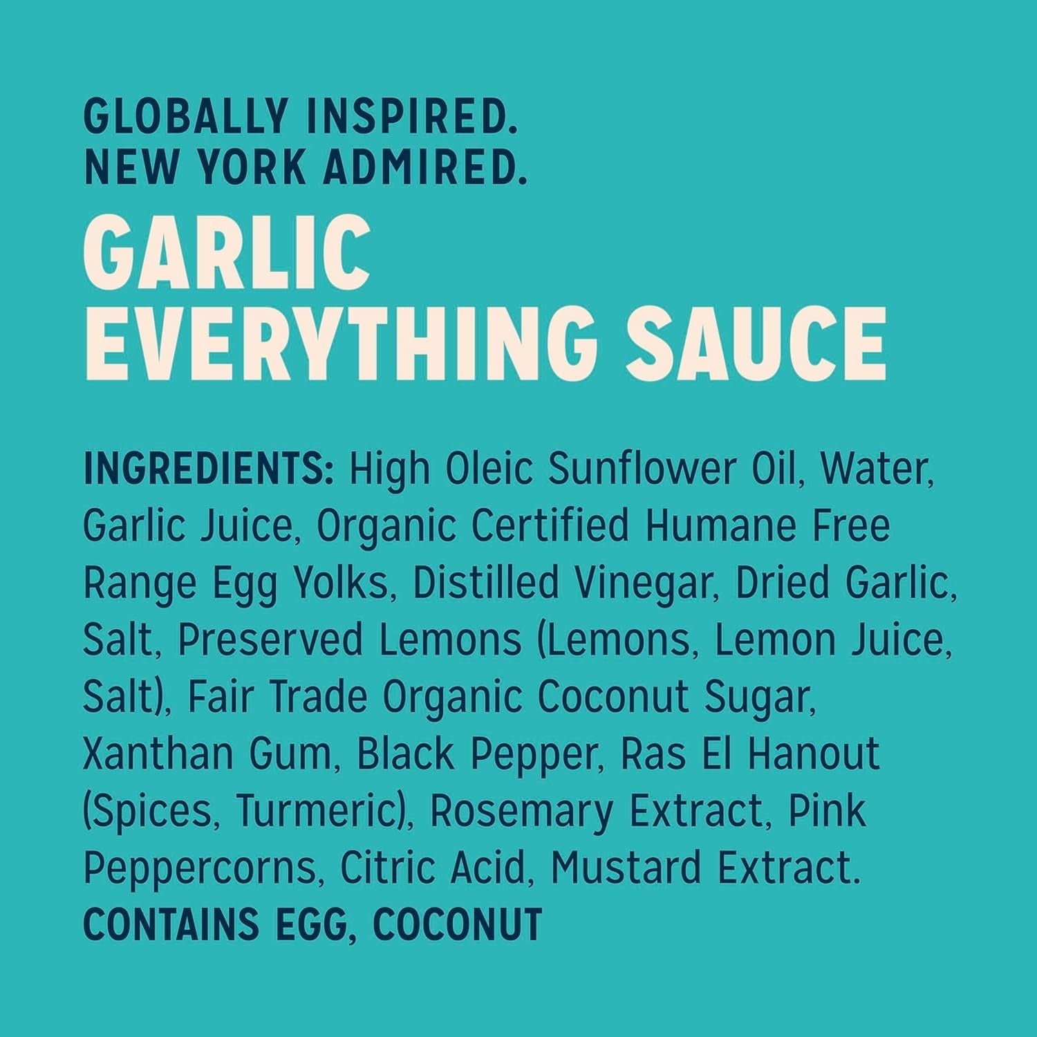 Everything Garlic Sauce