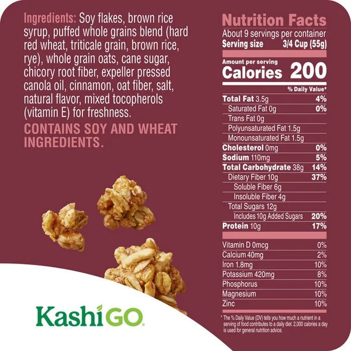 Go Crunch Cinnamon Cereal