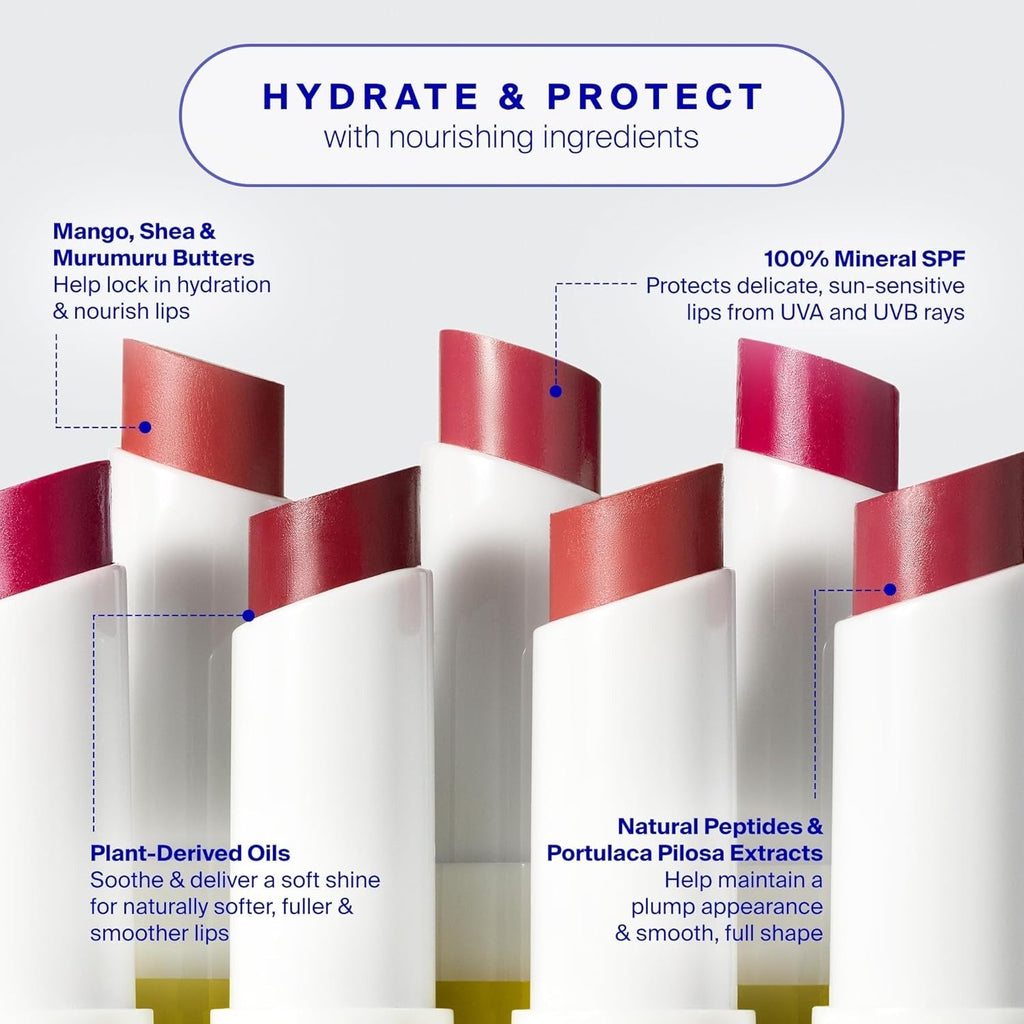 Lipshade 100 Mineral SPF 30 Hydrating Lipstick - Love You More