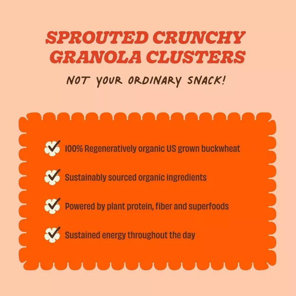 Organic Snickerdoodle Clusterbucks Granola