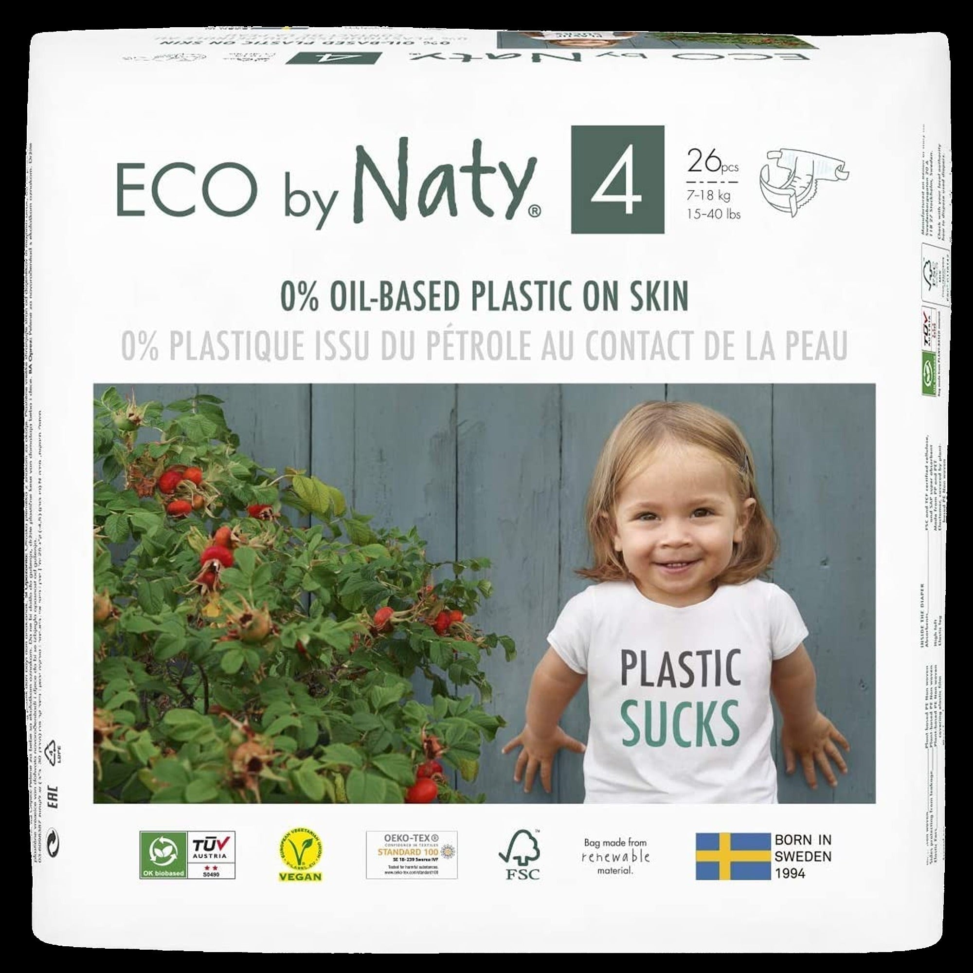 Eco Diapers Size 4 (26 CT)