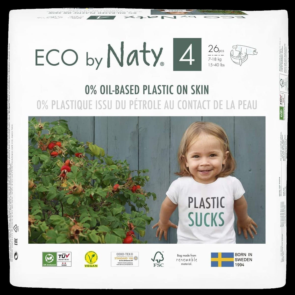 Eco Diapers Size 4 (26 CT)