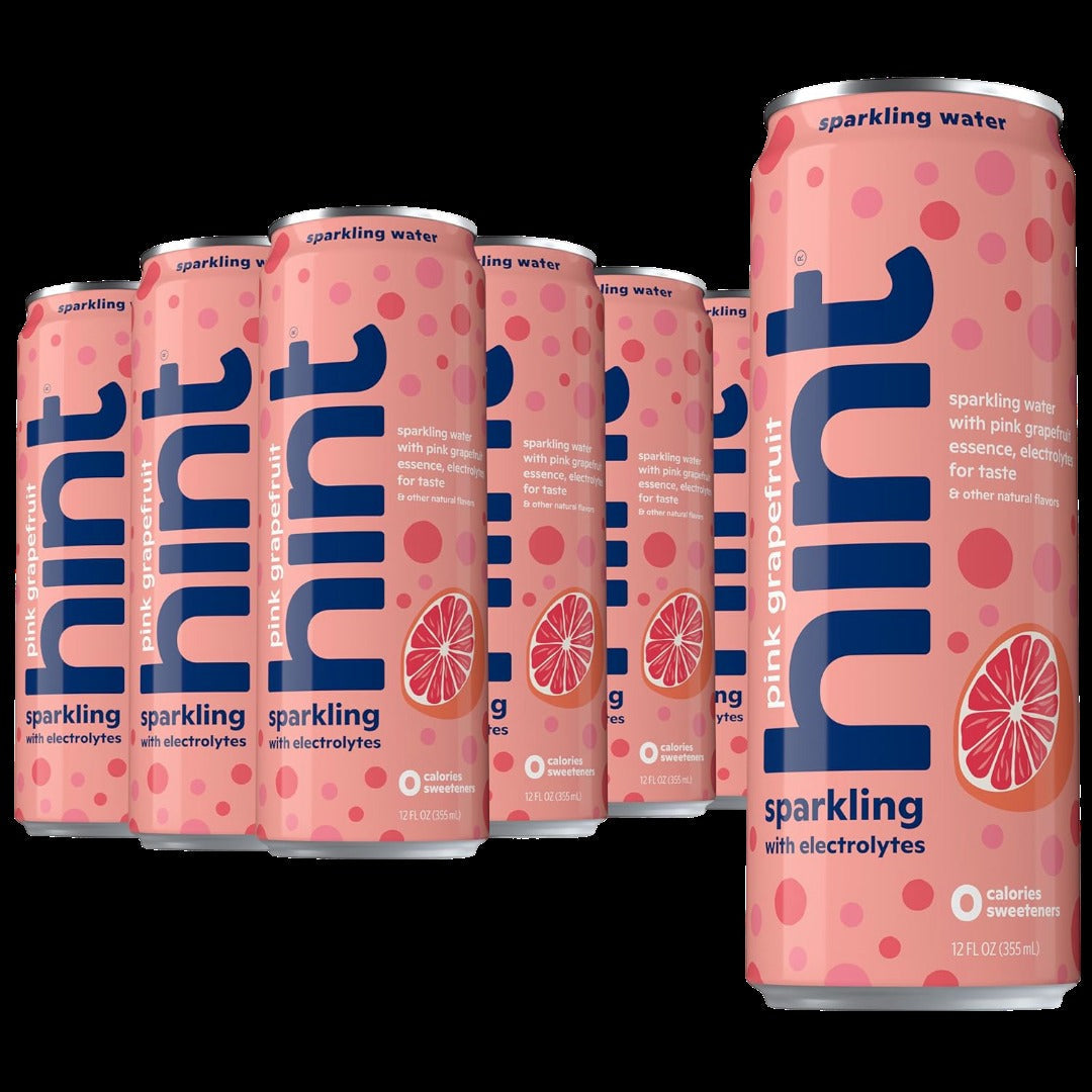 Electrolyte Sparkling Water - Pink Grapefruit (12 Pack)
