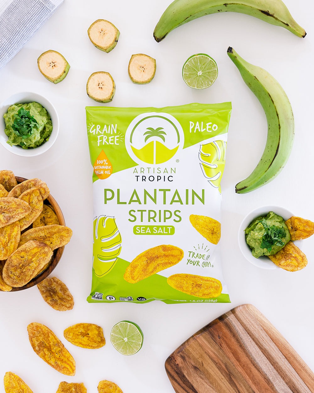 Plantain Strips with Sea Salt
