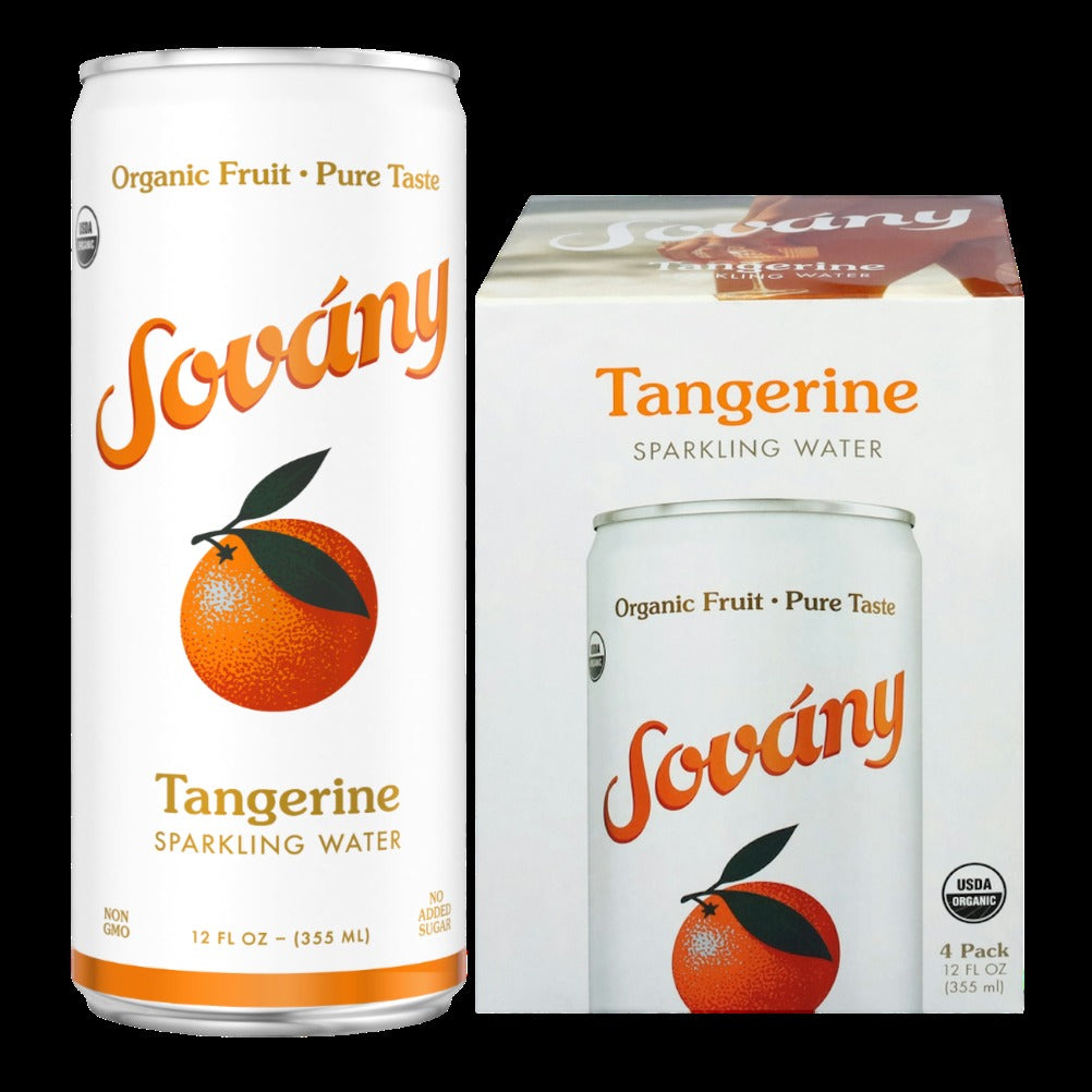 Sparkling Tangerine Water (4 Pack)