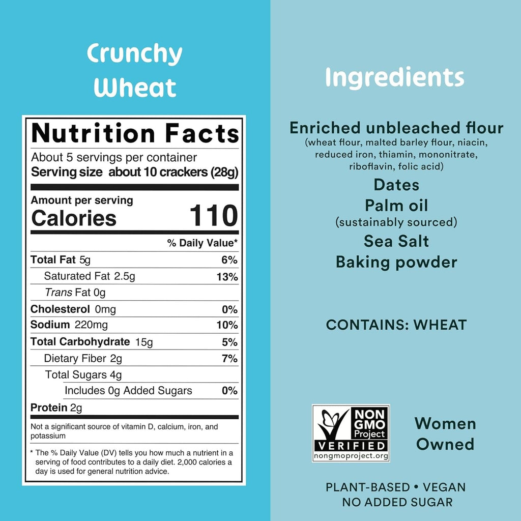 Crunchy Wheat Crackers