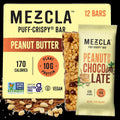 Peanut Butter Chocolate Puff Crispy Bar (12 CT)