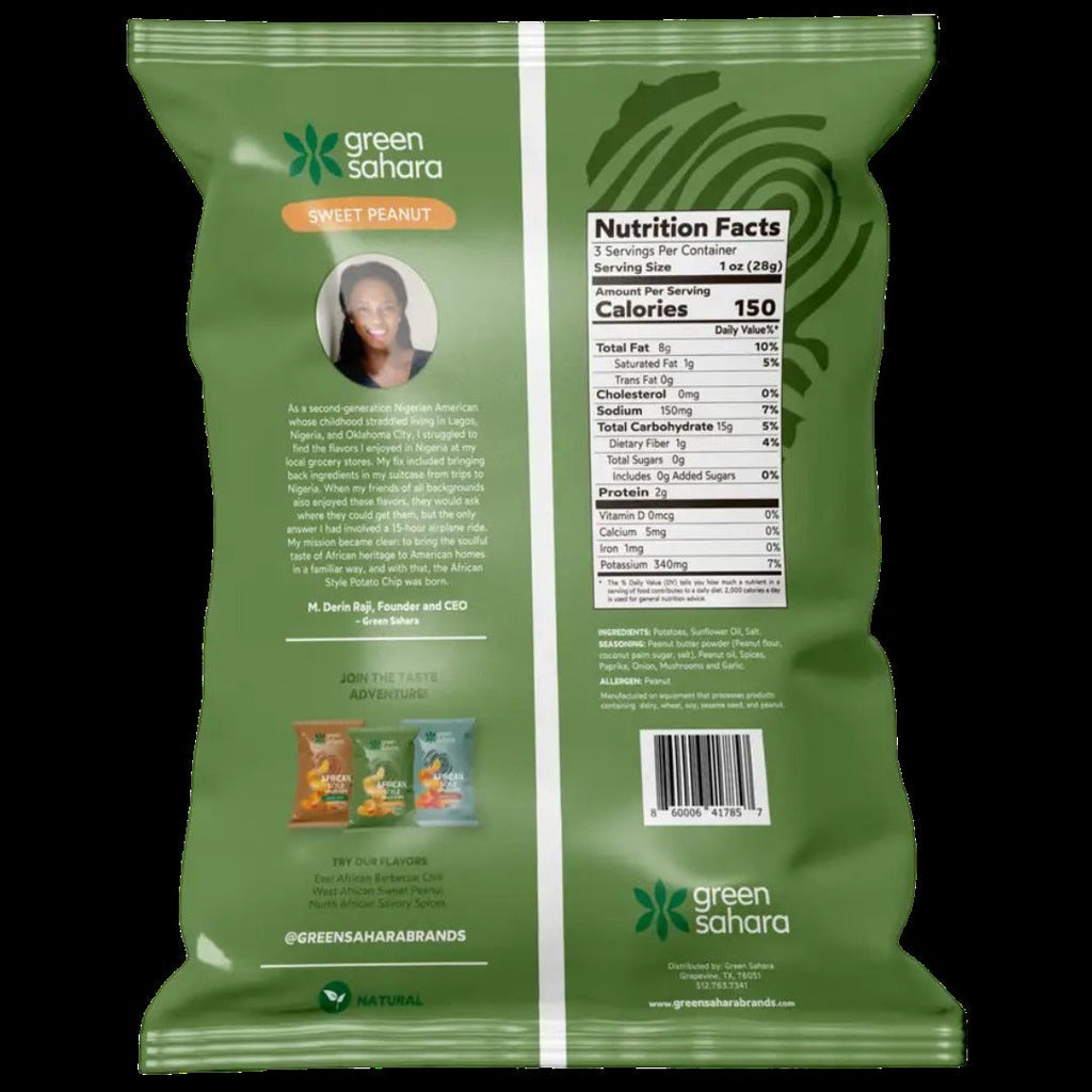 African Sweet Peanut Chips