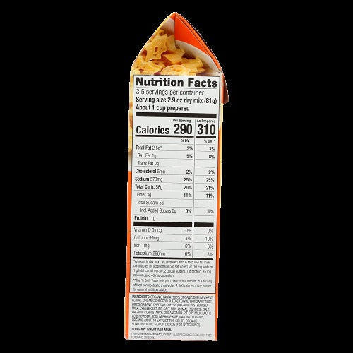 Organic Halloween Macaroni And Cheese