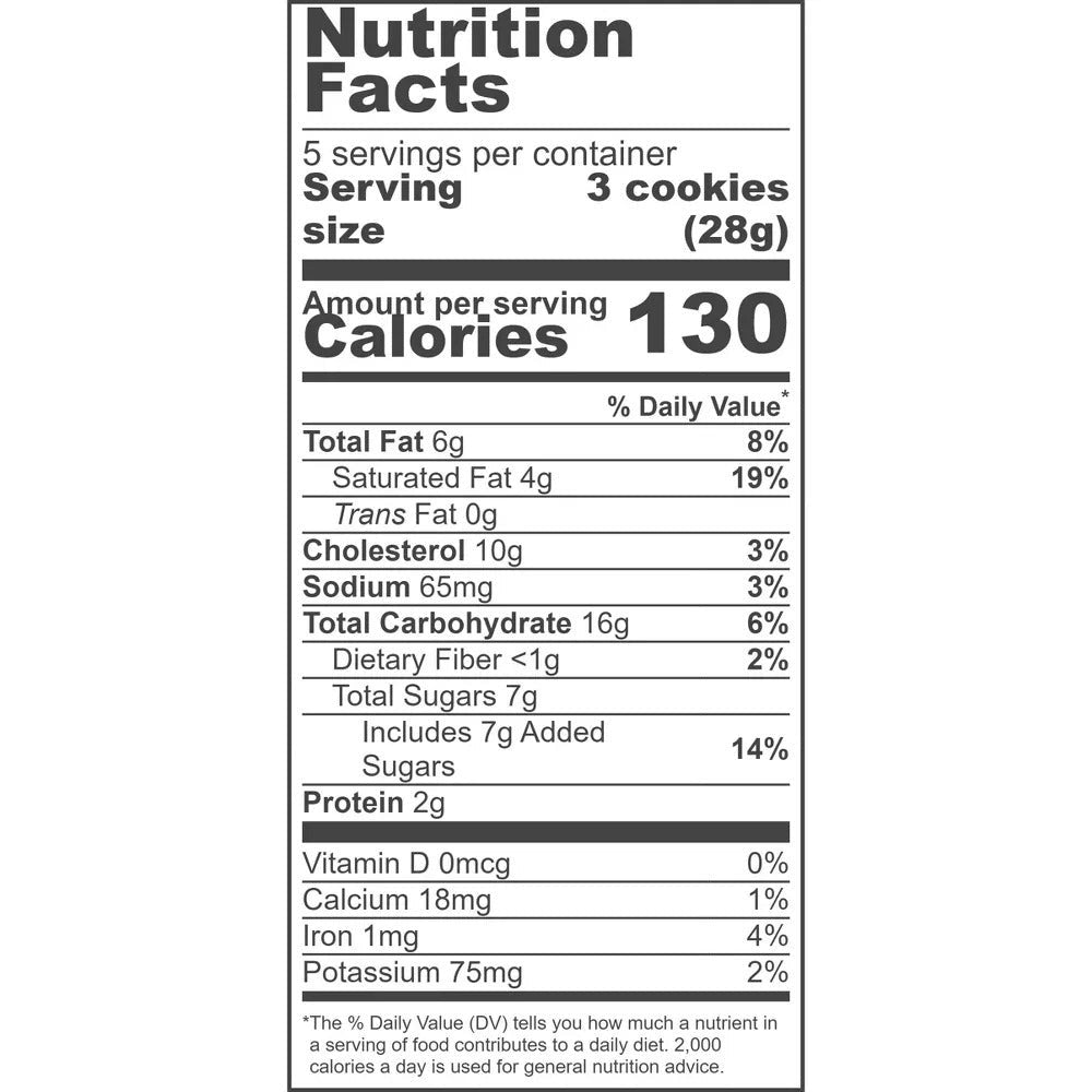 Chocolate & Toasted Hazelnut Cookie Squares (15 CT)