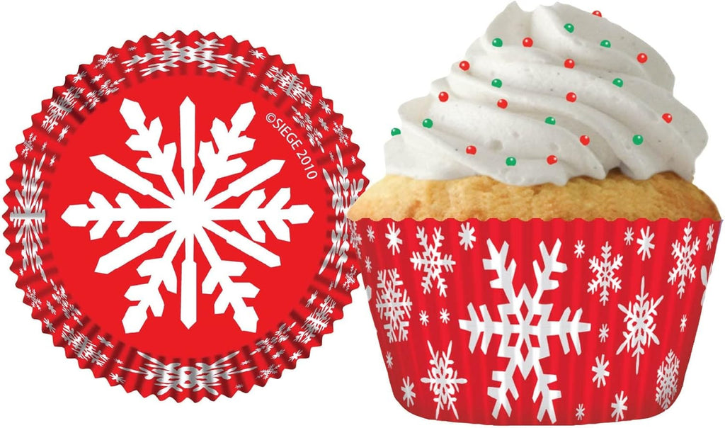 Snowflake Baking Cups
