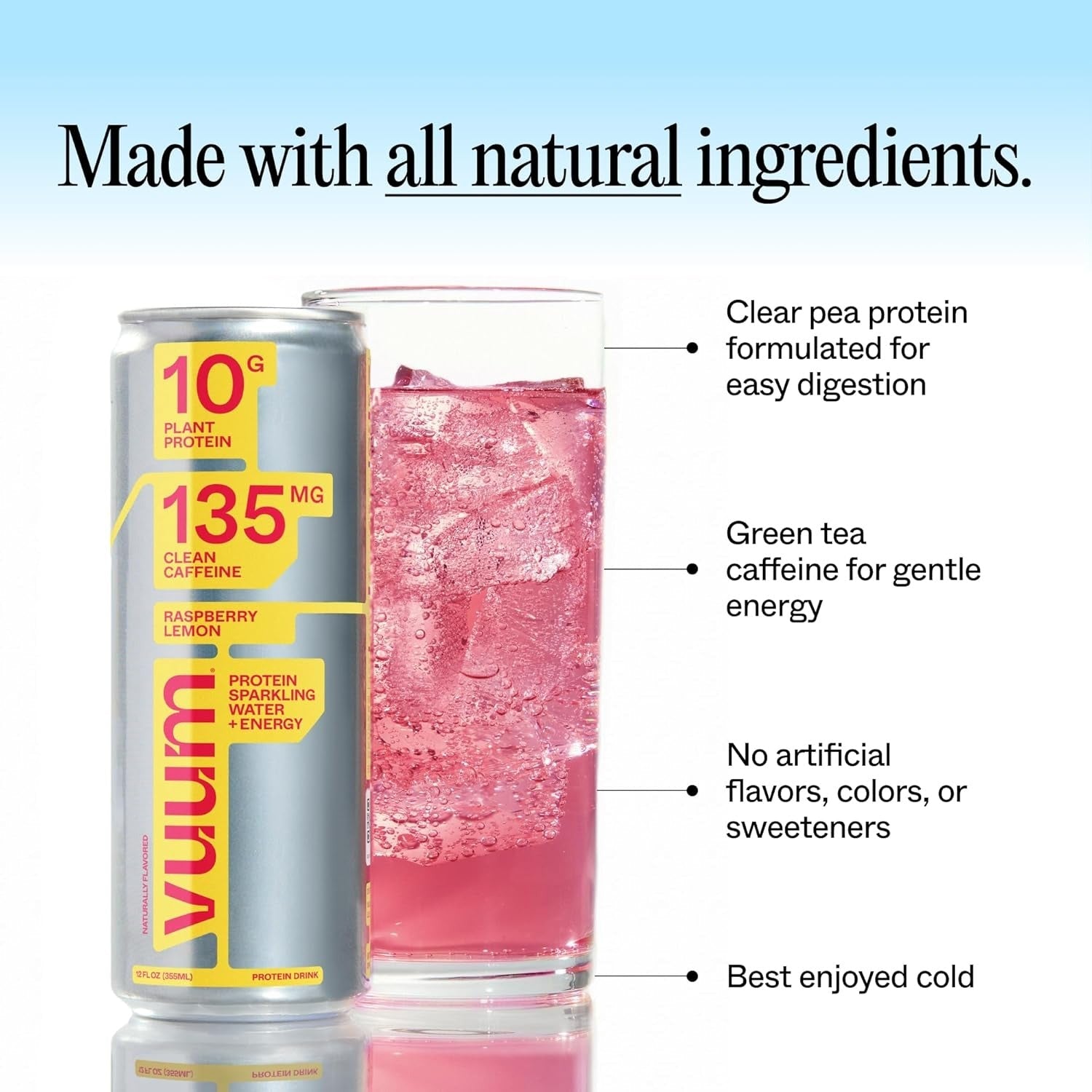 Raspberry Energy Drink (12 Pack)