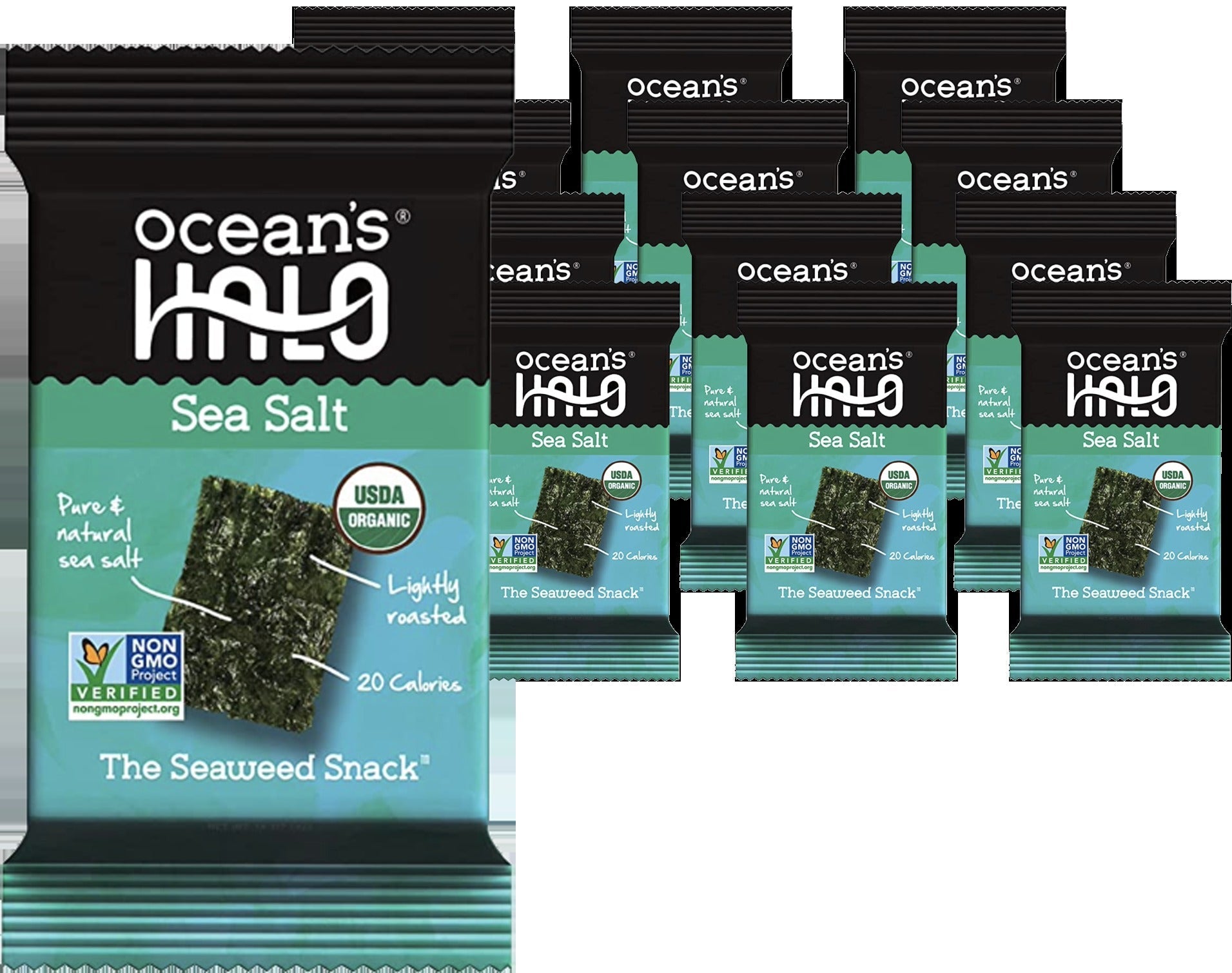 Sea Salt Seaweed Snacks (12 Pack)