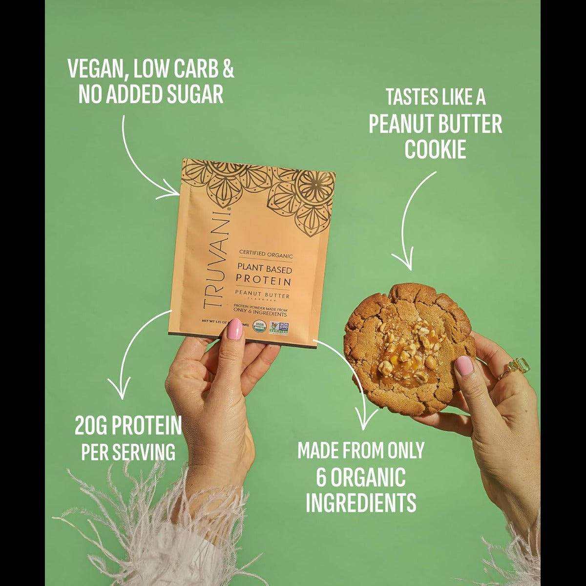 Organic Peanut Butter Plant-Based Protein