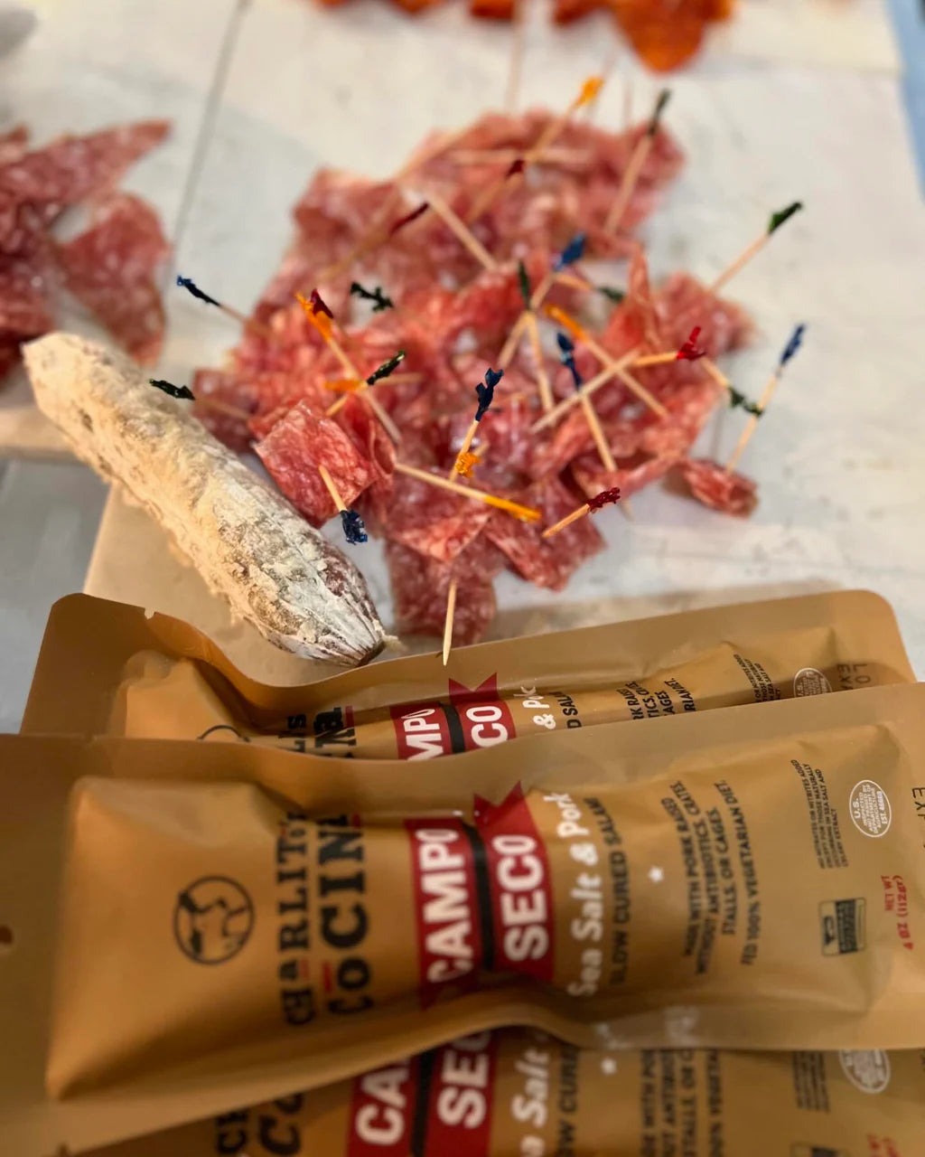 Campo Seco Dry Cured Sea Salt & Pork Salami