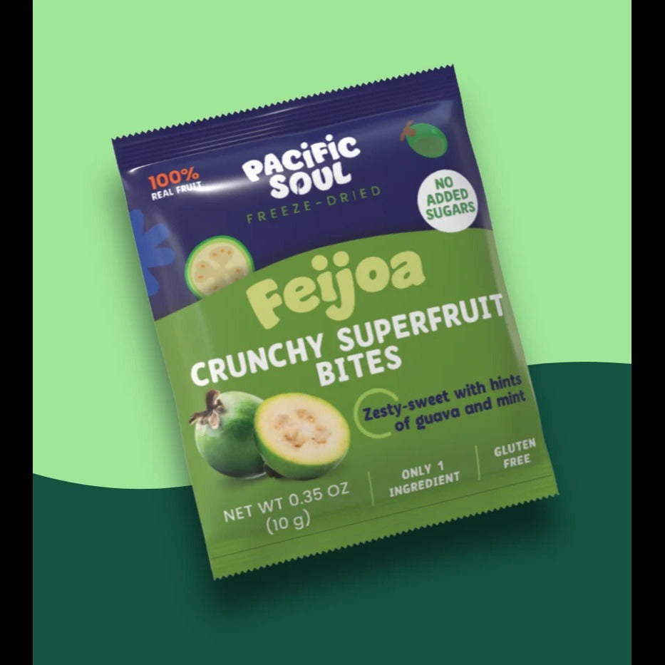 Feijoa Crunchy Superfruit Bites (12 Pack)