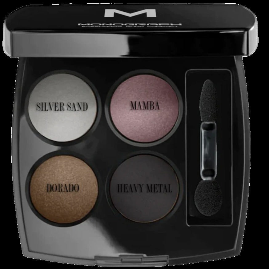 Monograph Eyeshadow Quads 3 - Mandy Pink, Quick Sand, Sand Dune, Birch