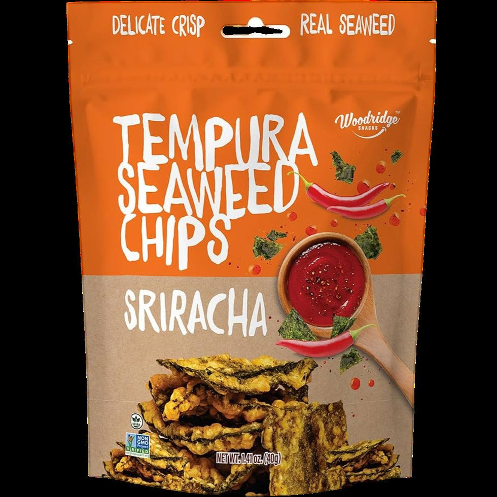 Tempura Seaweed Sriracha Chips