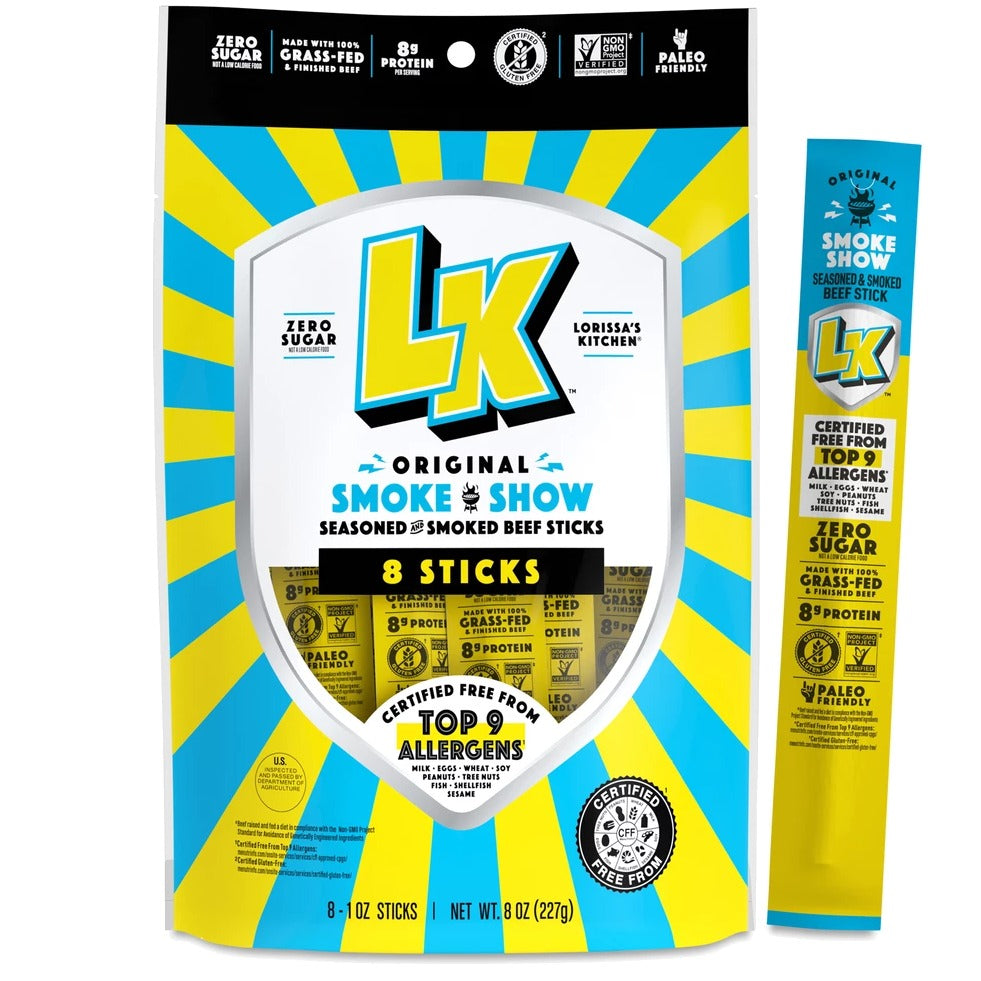 Original Smoke Show Beef Jerky (8 Pack)