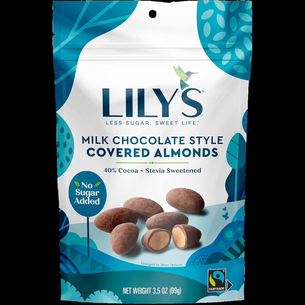 Milk Chocolate Style Covered Almonds, 40% Cocoa