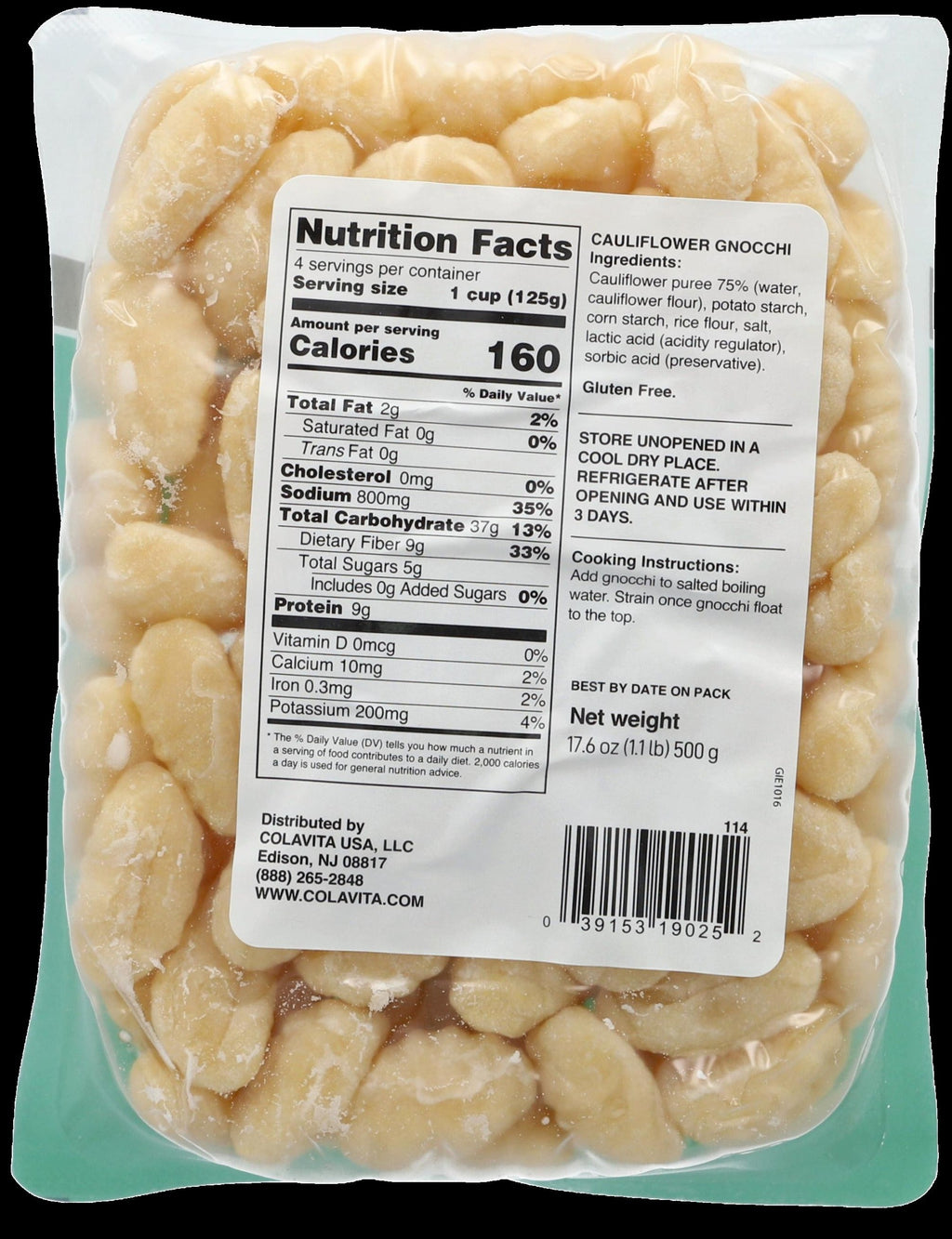 Cauliflower Gnocchi