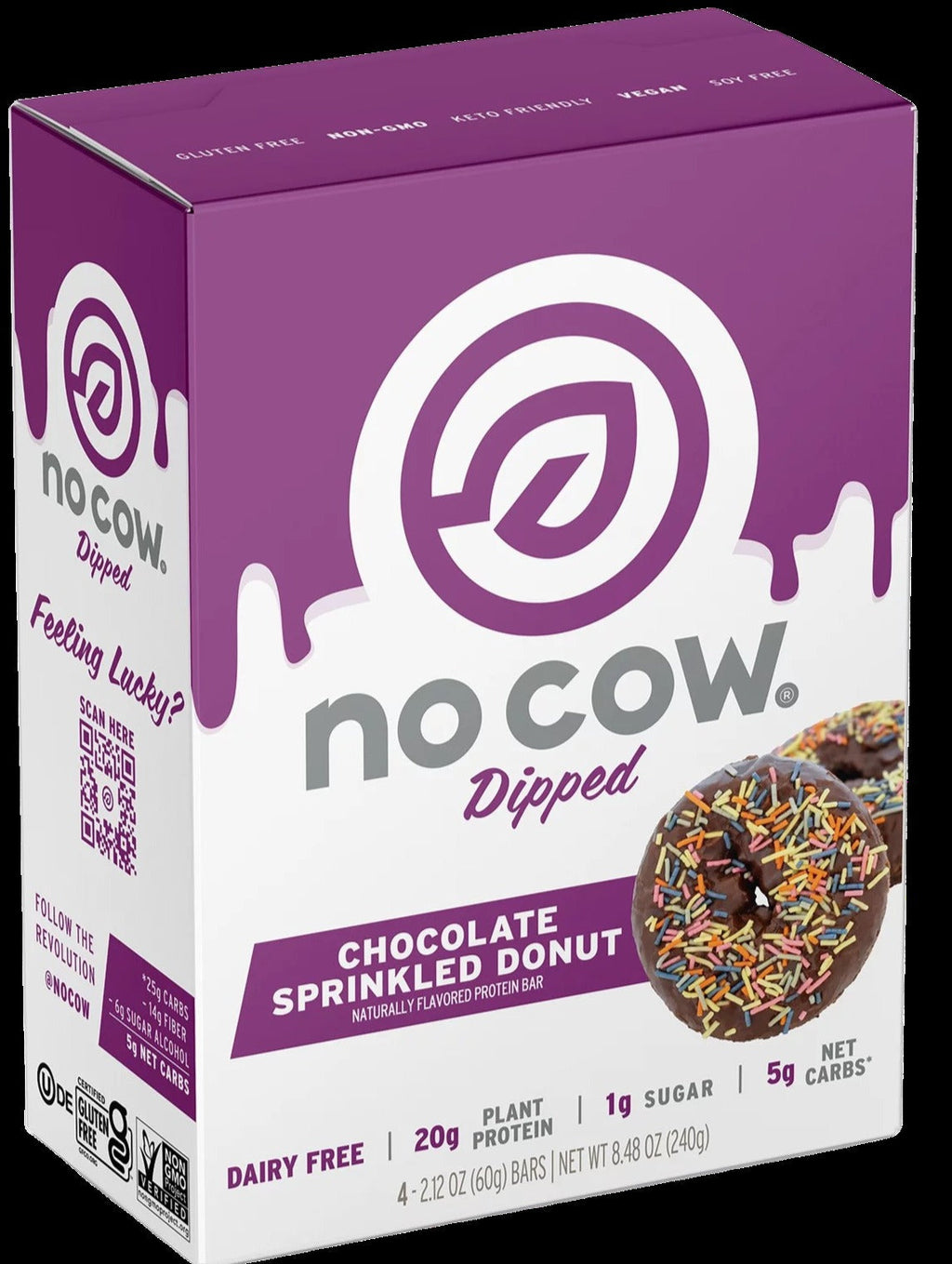 Chocolate Sprinkled Donut Protein Bar (4 Pack)