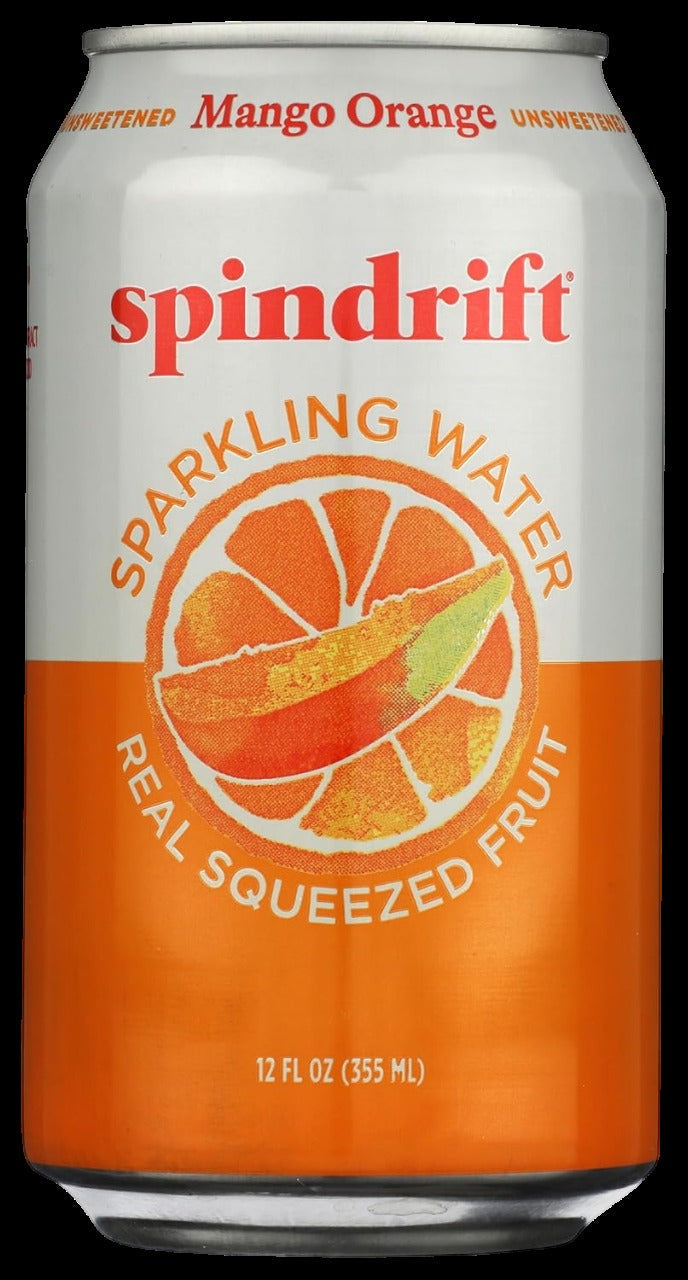 Orange Mango Sparkling Water (8 Pack)