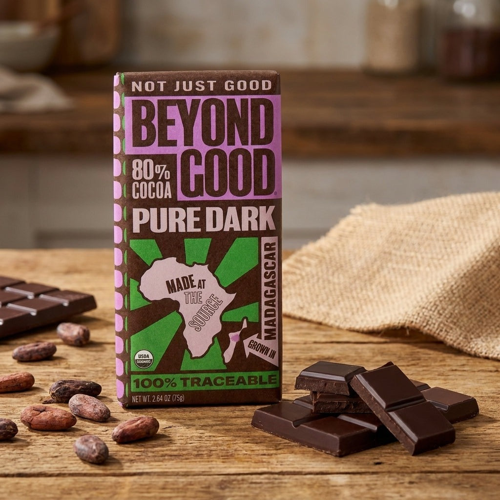 Madagascar 80% Dark Chocolate Bar