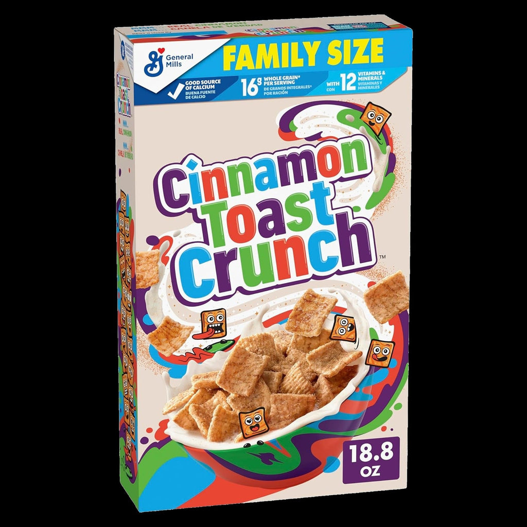 Breakfast Crispy Cinnamon Cereal Family Size