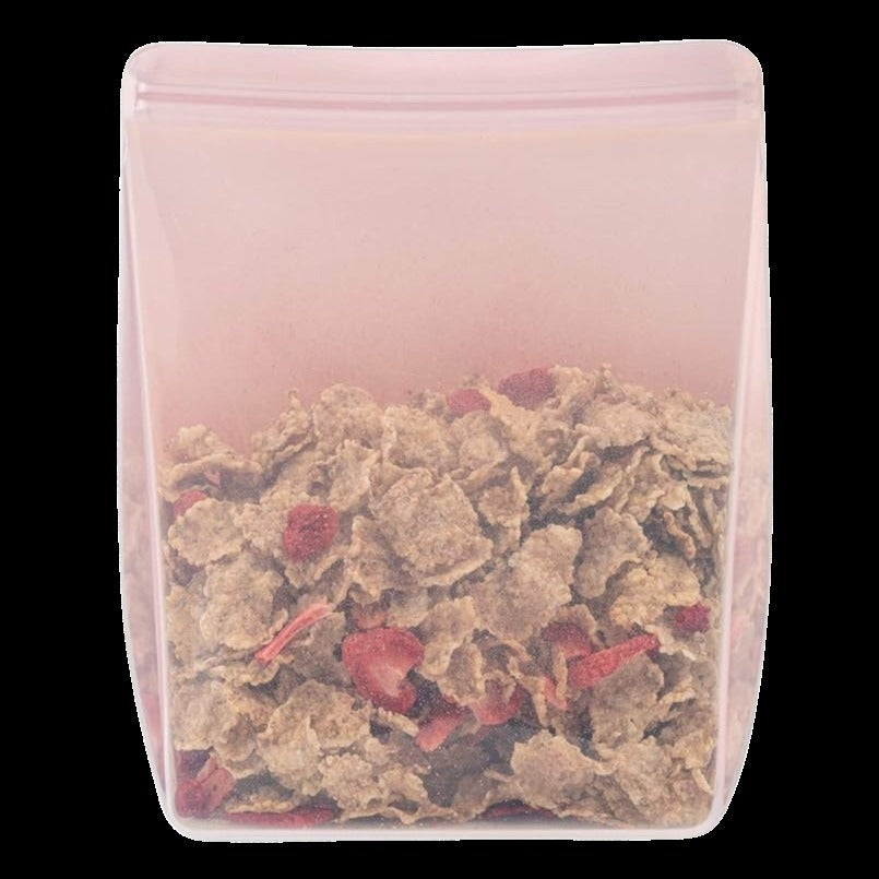 50oz Silicone Reusable Standup Storage - Blush