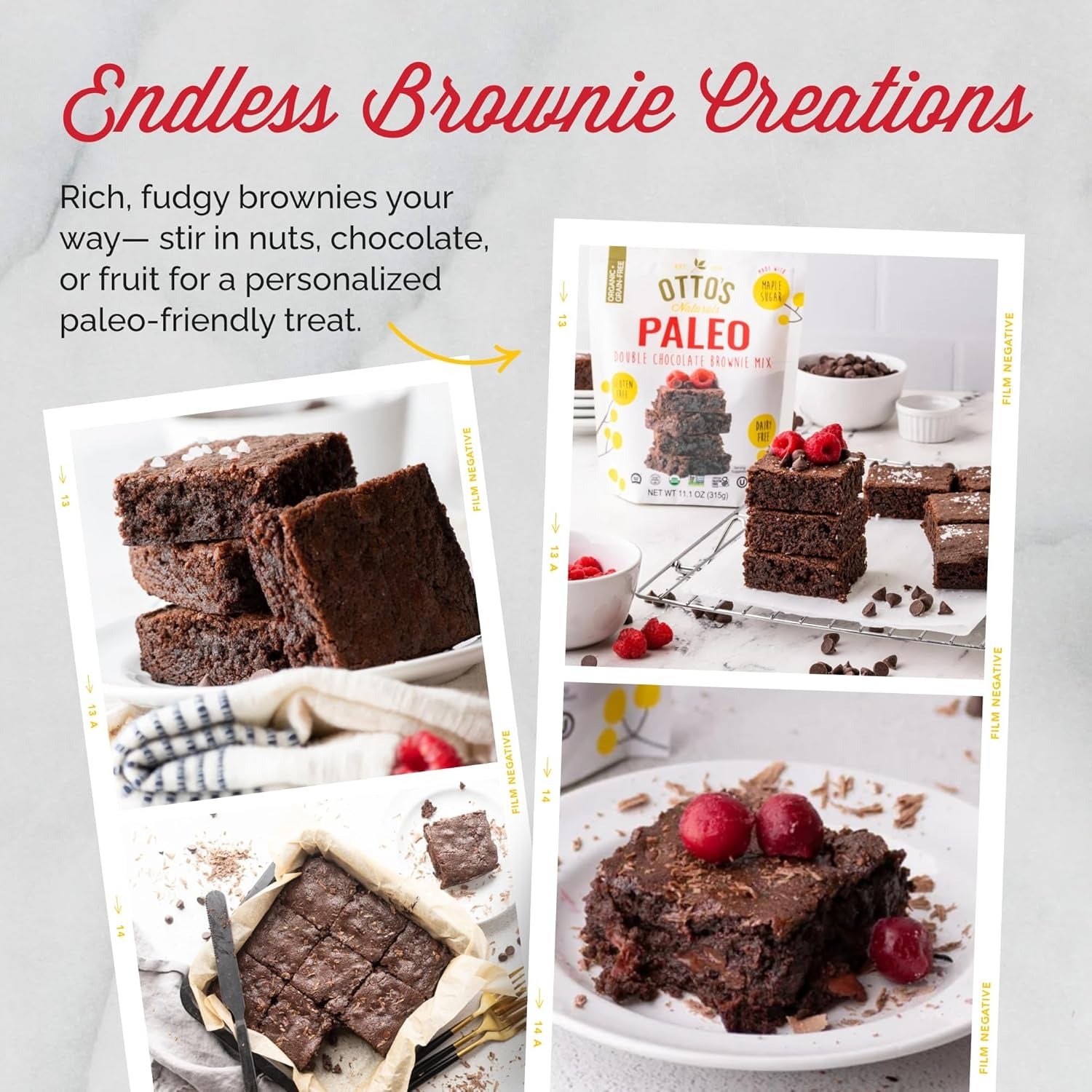 Paleo Double Chocolate Brownie Mix