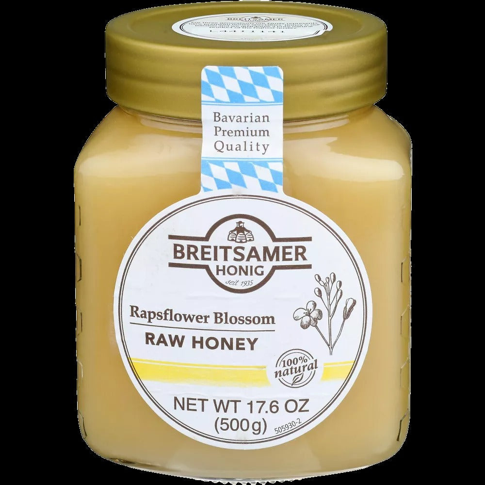 Creamy Rapsflower Raw Honey