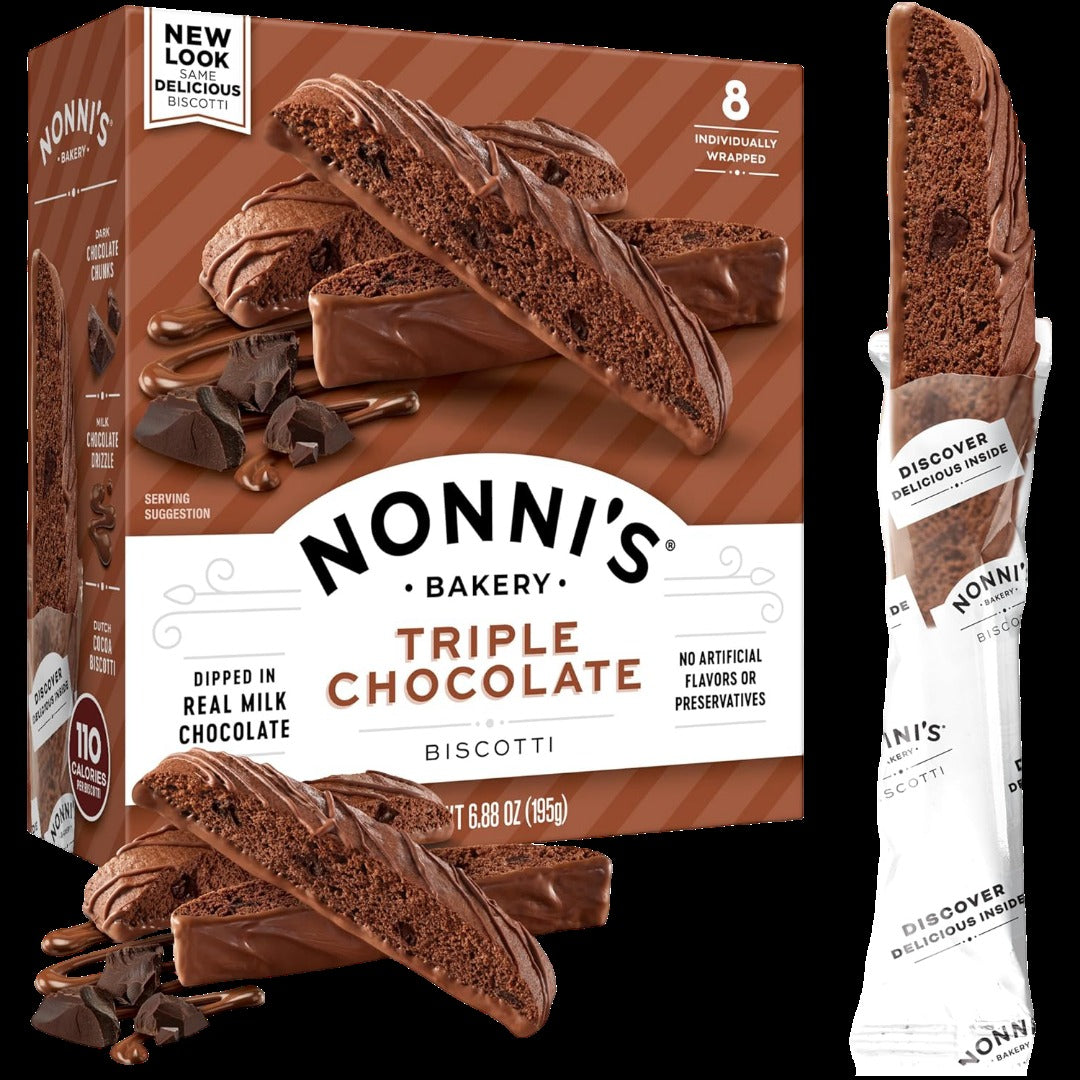 Triple Chocolate Biscotti