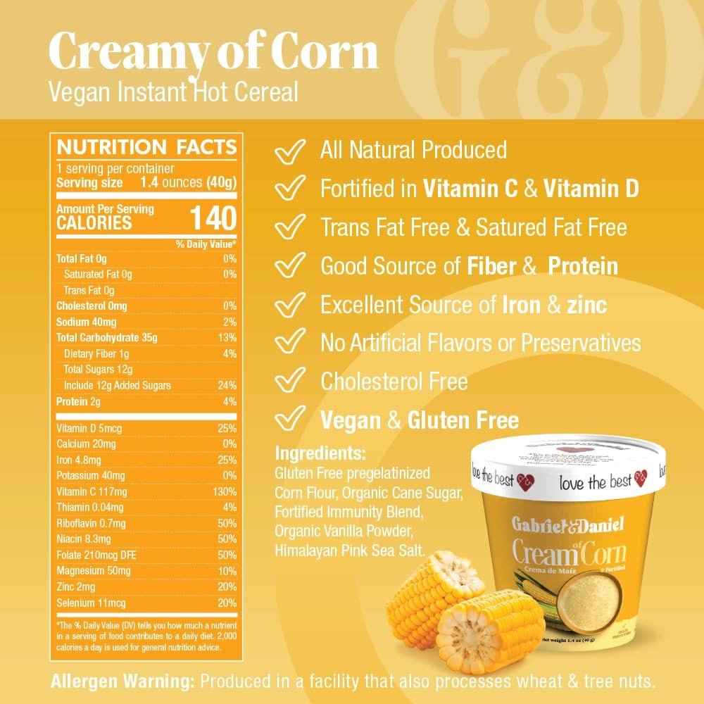 Cream Of Corn Cereal