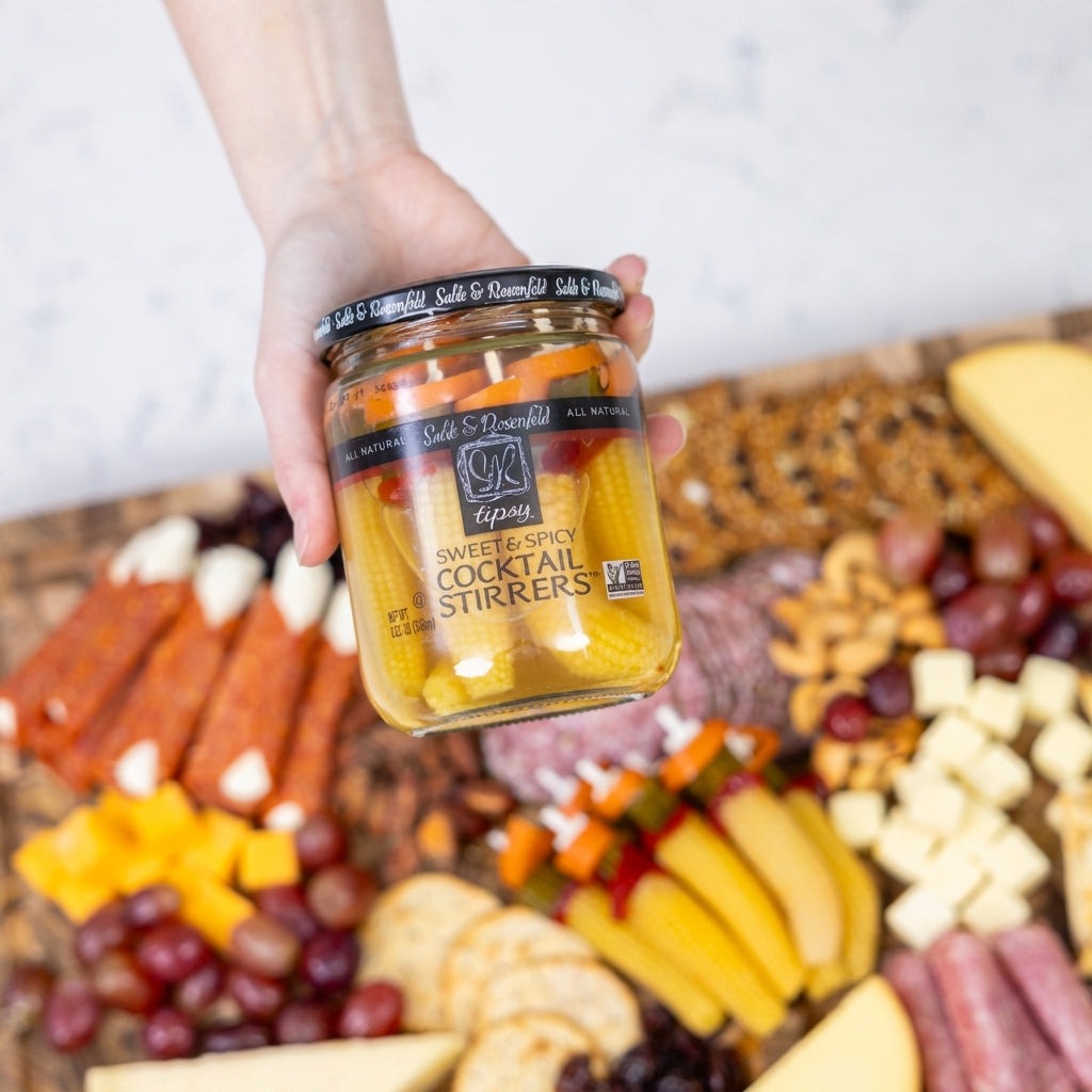 Tipsy Cocktail Stirrers - Sweet & Spicy Corn