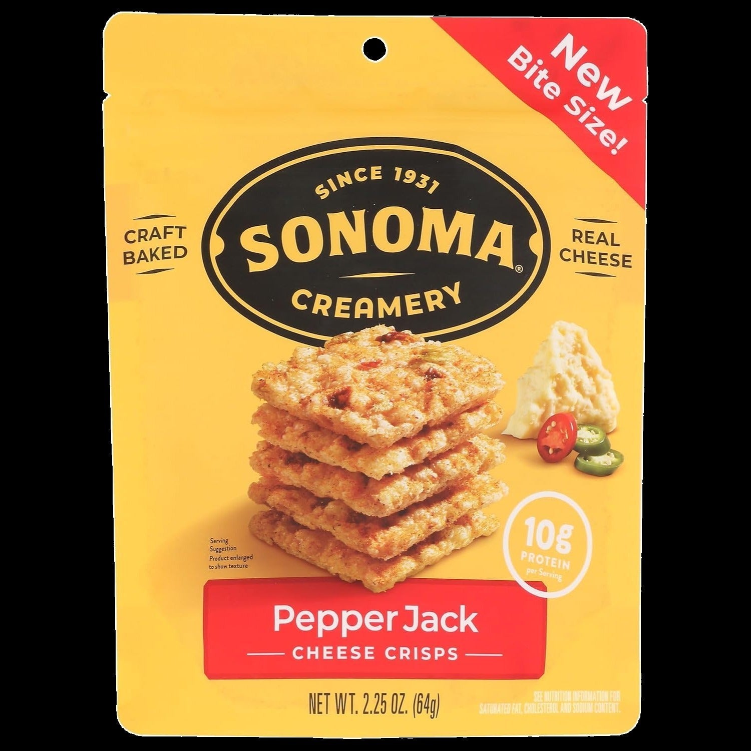 Pepper Jack Cheese Crisps
