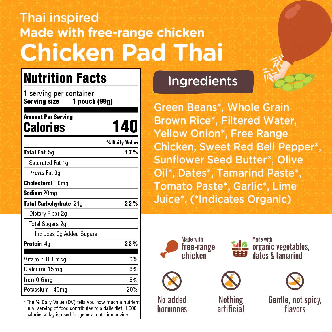 Chicken Pad Thai Pouches (6 CT)