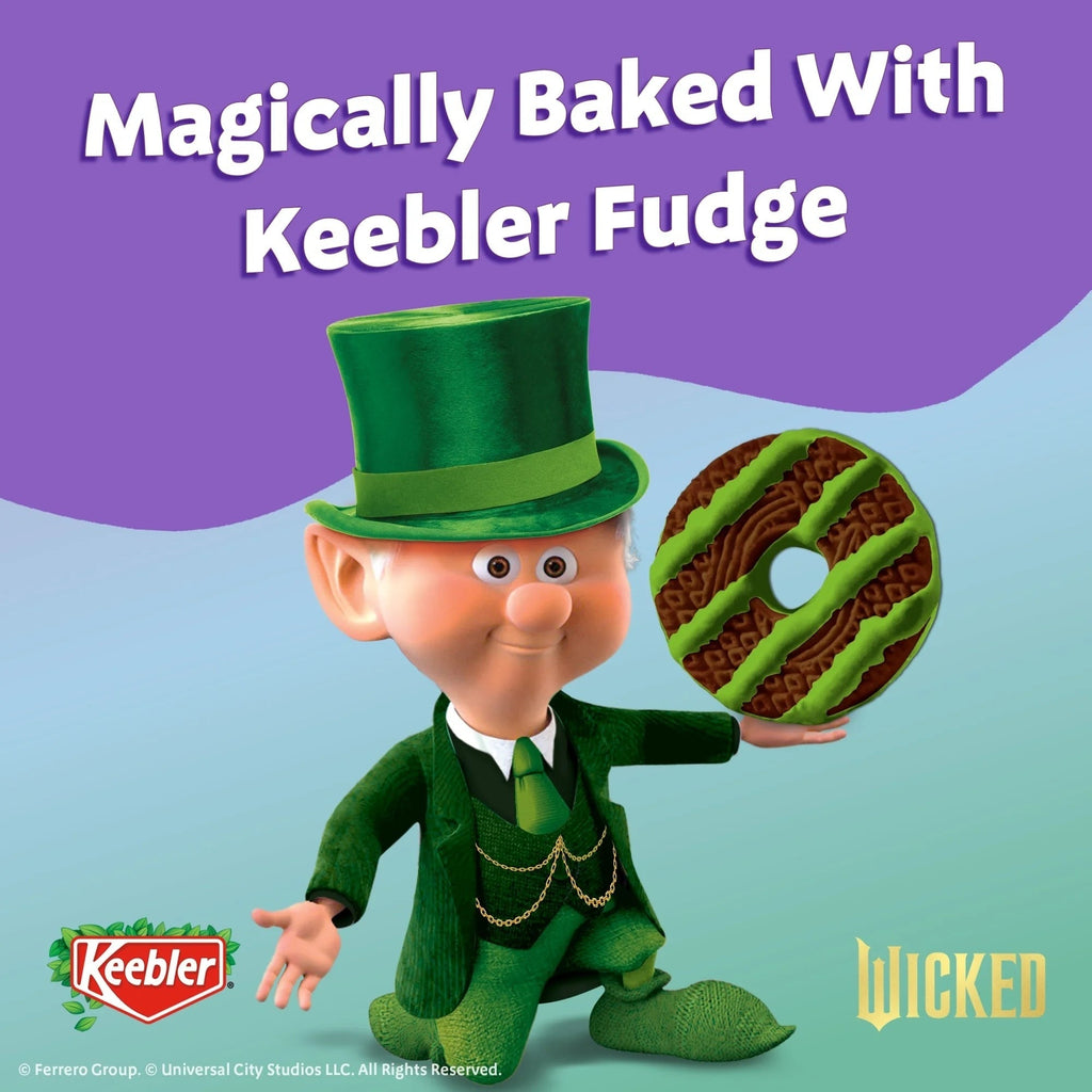 Wicked Fudge Stripes Chocolatey Mint Cookies