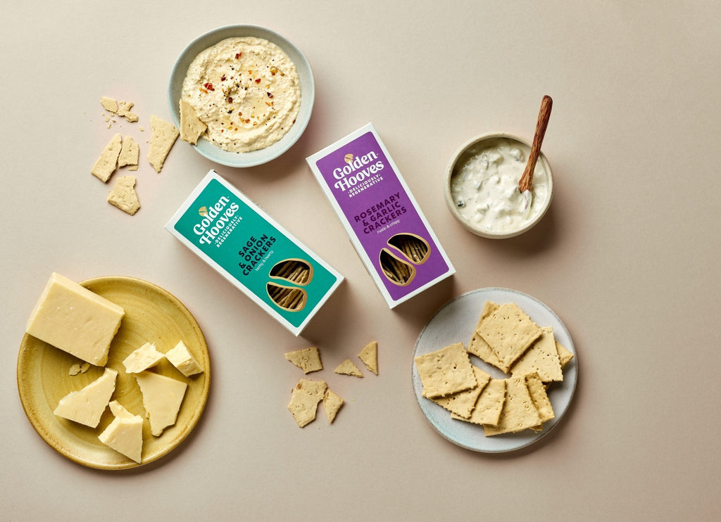 Rosemary Garlic Crackers